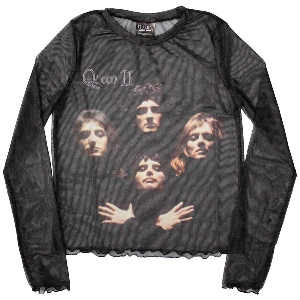 Queen - Bo Rhap Classic Longsleeve top - Zwart